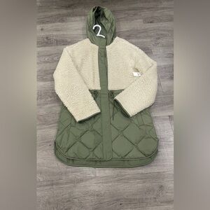 Old Navy Cream Sherpa Jacket